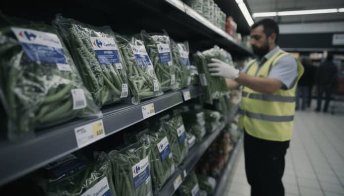 Alerte sanitaire : des haricots verts vendus chez Carrefour sont rappelés en magasin pour risque sanitaire. Vérifiez votre achat et suivez les consignes de sécurité.
