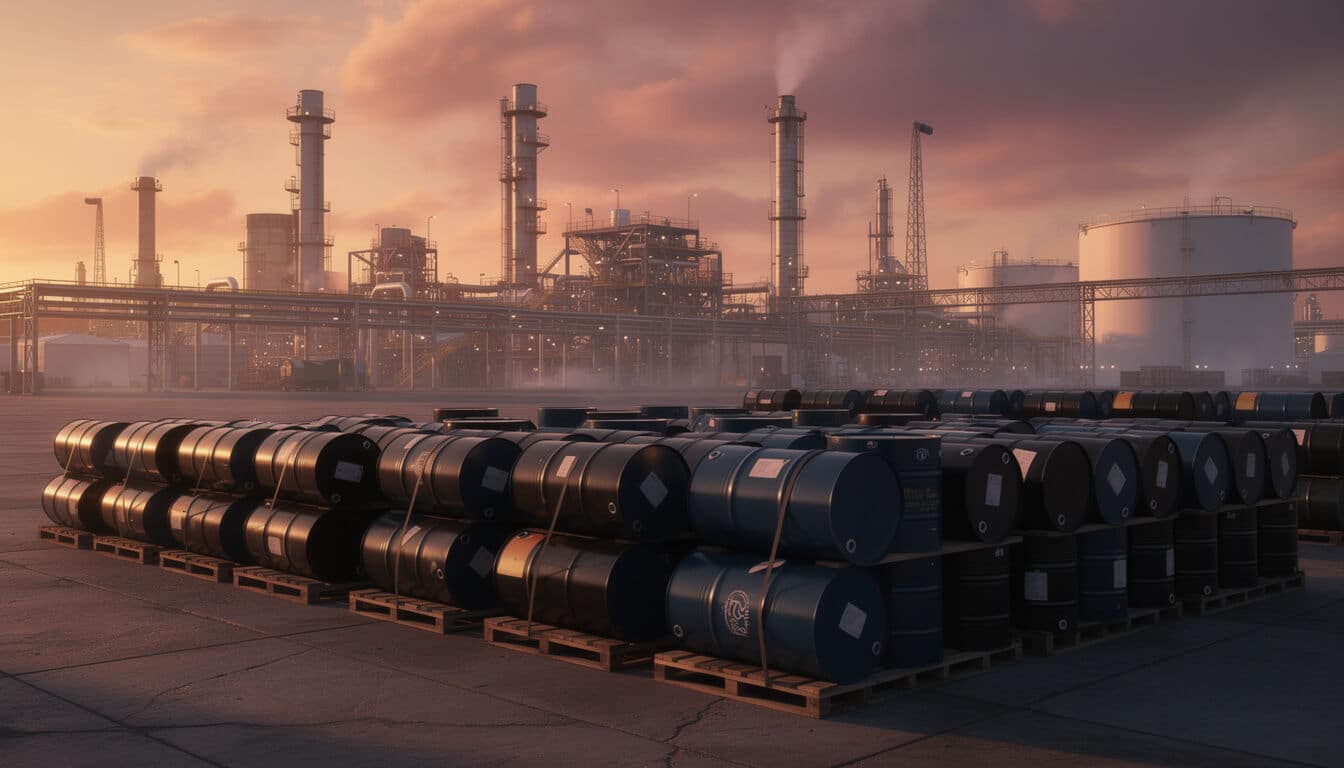 Suivez en temps réel le prix du baril de pétrole avec nos cotations précises et l'évolution quotidienne des marchés pétroliers.
