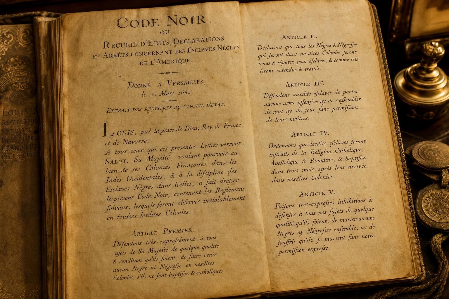 Découvrez pourquoi l'examen de l'abrogation du Code noir, prévu jeudi, fait appel davantage à la mémoire historique qu'à des considérations juridiques, et explorez les enjeux liés à ce débat symbolique.