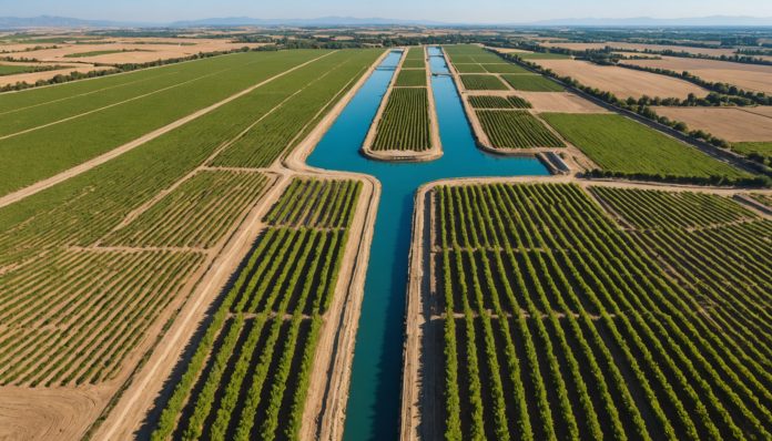 Station de traitement des eaux et cultures irriguées avec de l eau recyclée