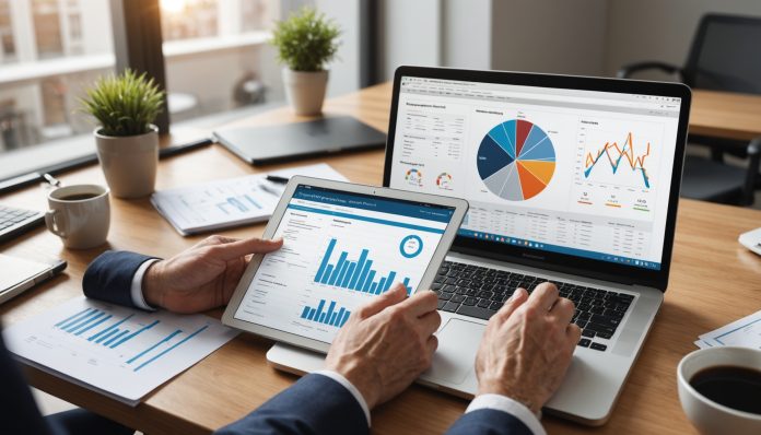 Réforme du compte personnel de formation CPF 2026 Professionnel consultant un budget de formation professionnelle sur ordinateur portable