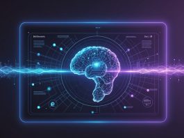 Deepfakes et contenus IA : l’étiquetage devient obligatoire en Europe Illustration numérique symbolisant l'étiquetage et la transparence des contenus IA en Europe