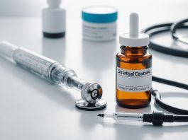 Le vaccin contre le zona réduirait aussi le risque de maladies cardiovasculaires Seringue et flacon de vaccin posés près d'un stéthoscope sur une table clinique